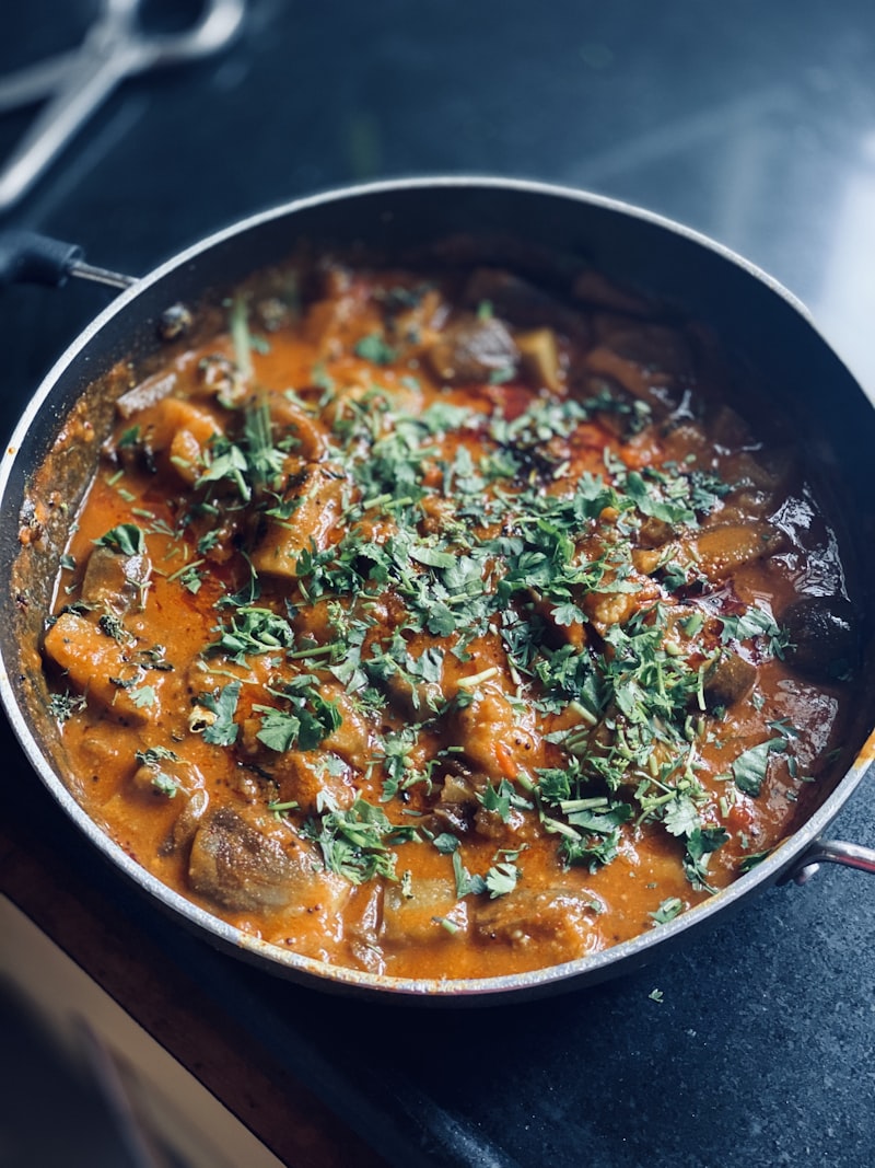 Authentic spices cooking